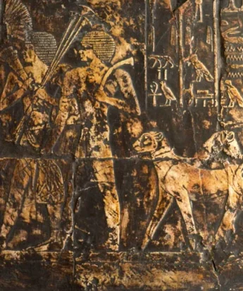 <span class="numbwork">1684</span > <span class="bullwork">•</span > Sacerdotes egipcios en la procesión que acompaña al dios Amón (1)