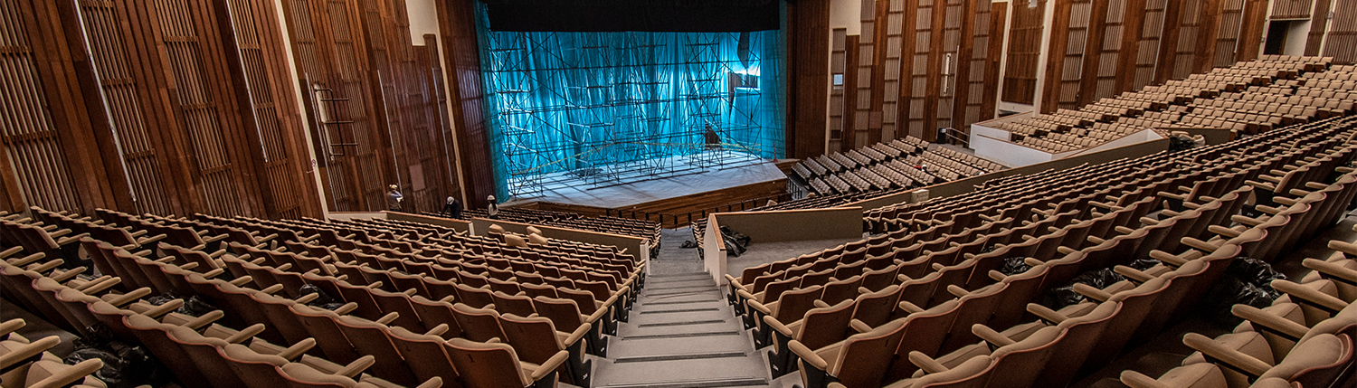 [Artículo Oficina de Planeación y Estadística Sede Bogotá UNAL] Inicia la fase 2 del proyecto de modernización y mantenimiento del emblemático Auditorio León de Greiff